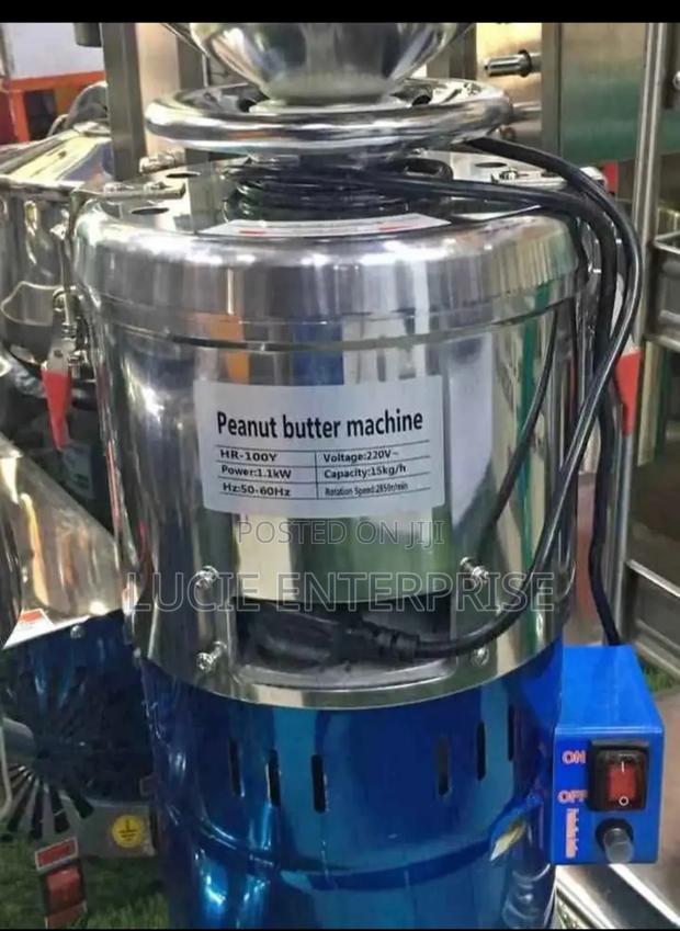 Commercial Electric Peanut Butter Machine - main view
