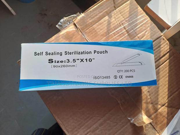Sterilization Pouches Self-Sealing