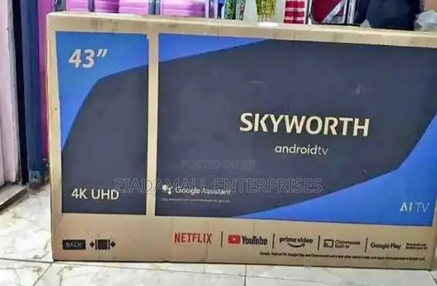 Skyworth 43” Smart Android Tv – Brilliant Visuals, Smarter - thumbnail 2