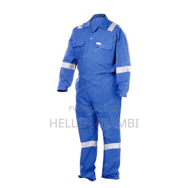 Safety Reflective Cotton Overall - thumbnail 2