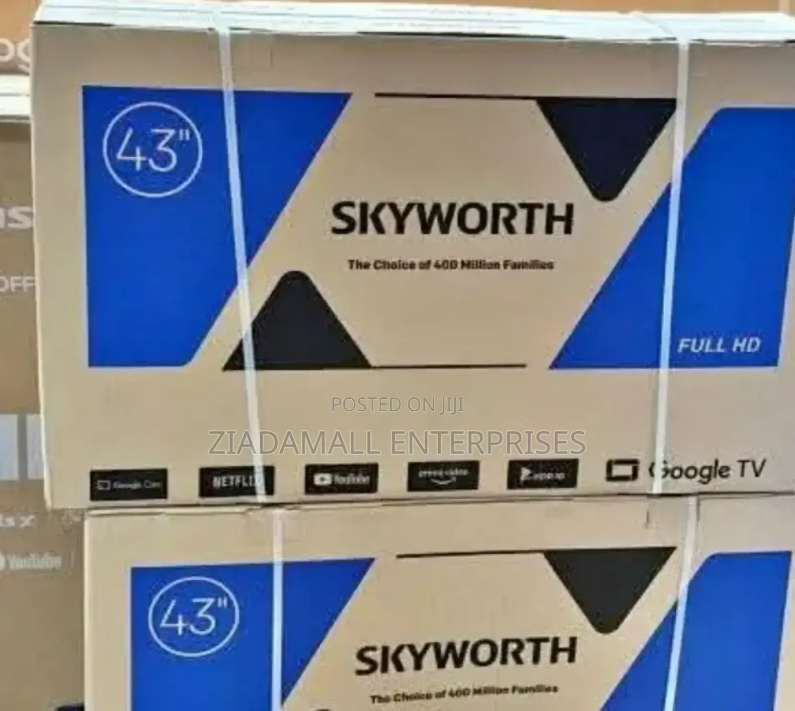 Skyworth 43-Inch Google Tv – Smarter Viewing, Sleeker Design