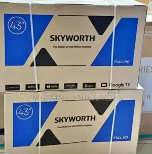 Skyworth 43-Inch Google Tv – Smarter Viewing, Sleeker Design