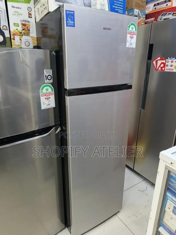 Ailyons 168l Double Door Refrigerator Energy Efficientspacio - thumbnail 2