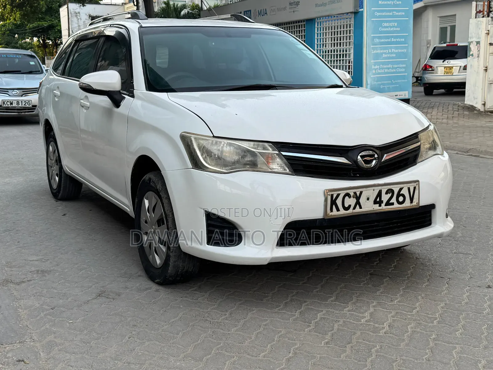 Toyota Corolla Fielder 1.5 Petrol FWD 2013 White
