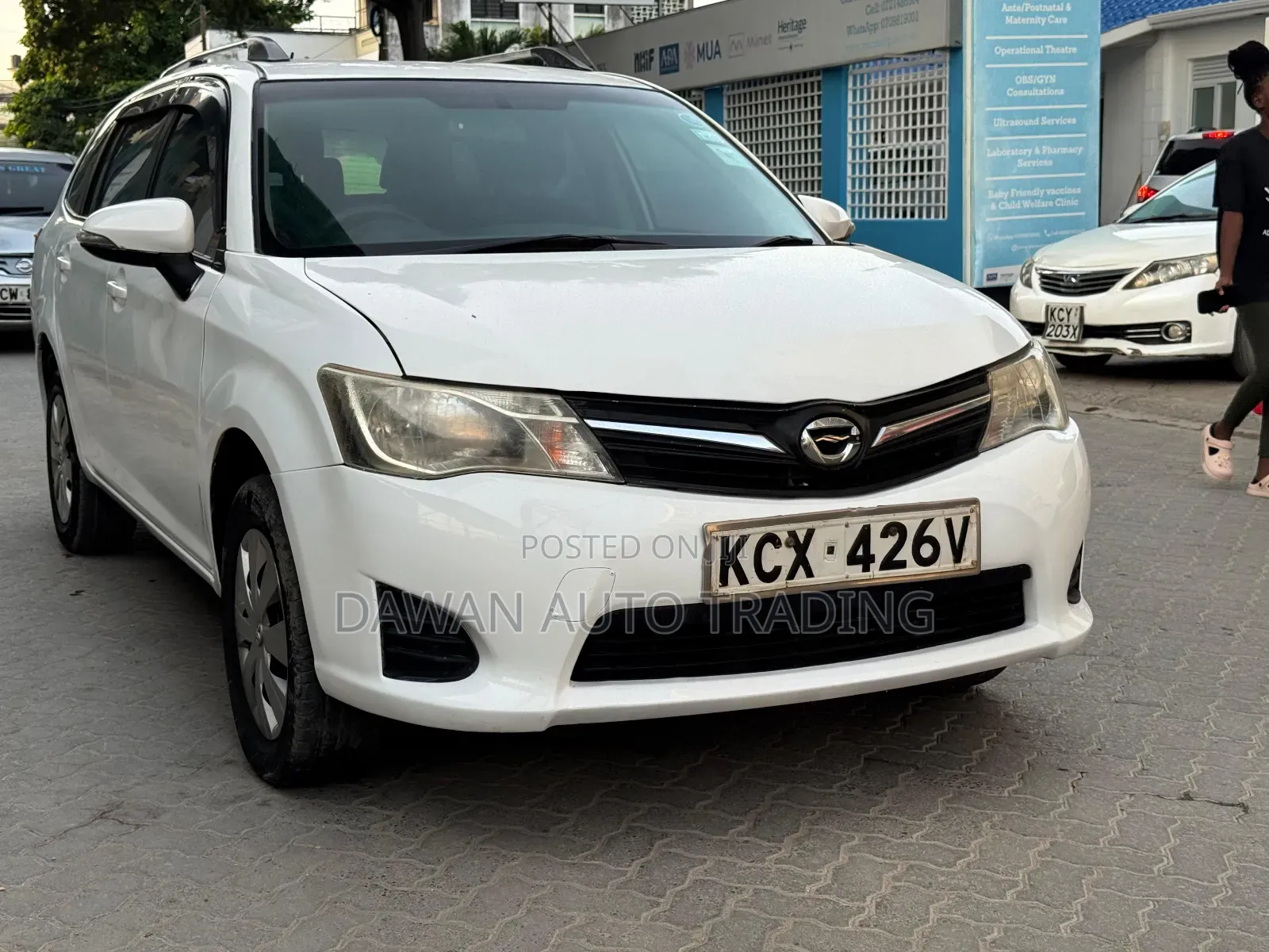 Toyota Corolla Fielder 1.5 Petrol FWD 2013 White