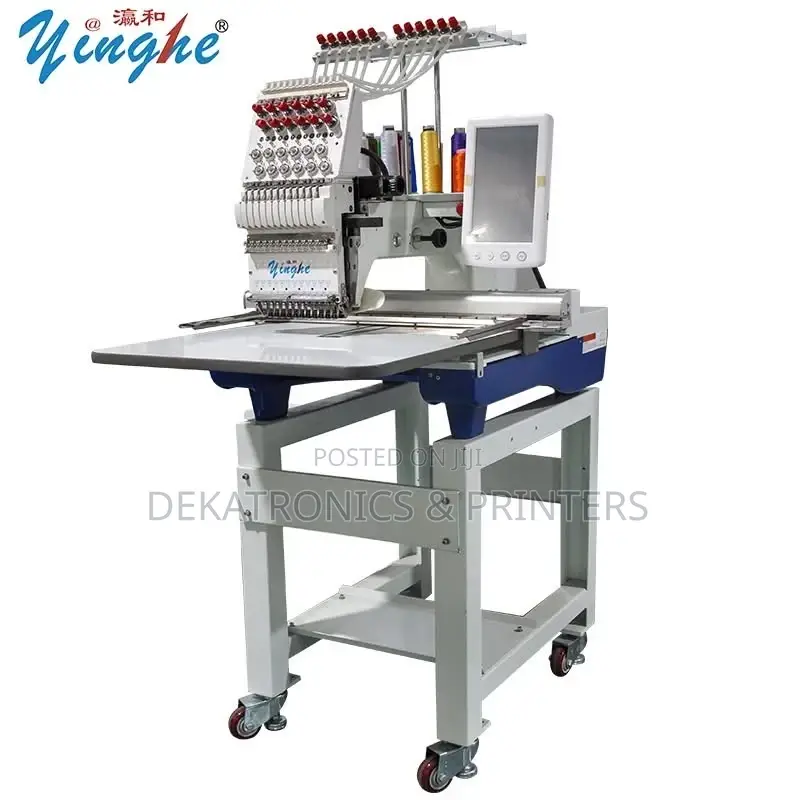 Yinghe 1 Head 9 Needles Embroidery Machine