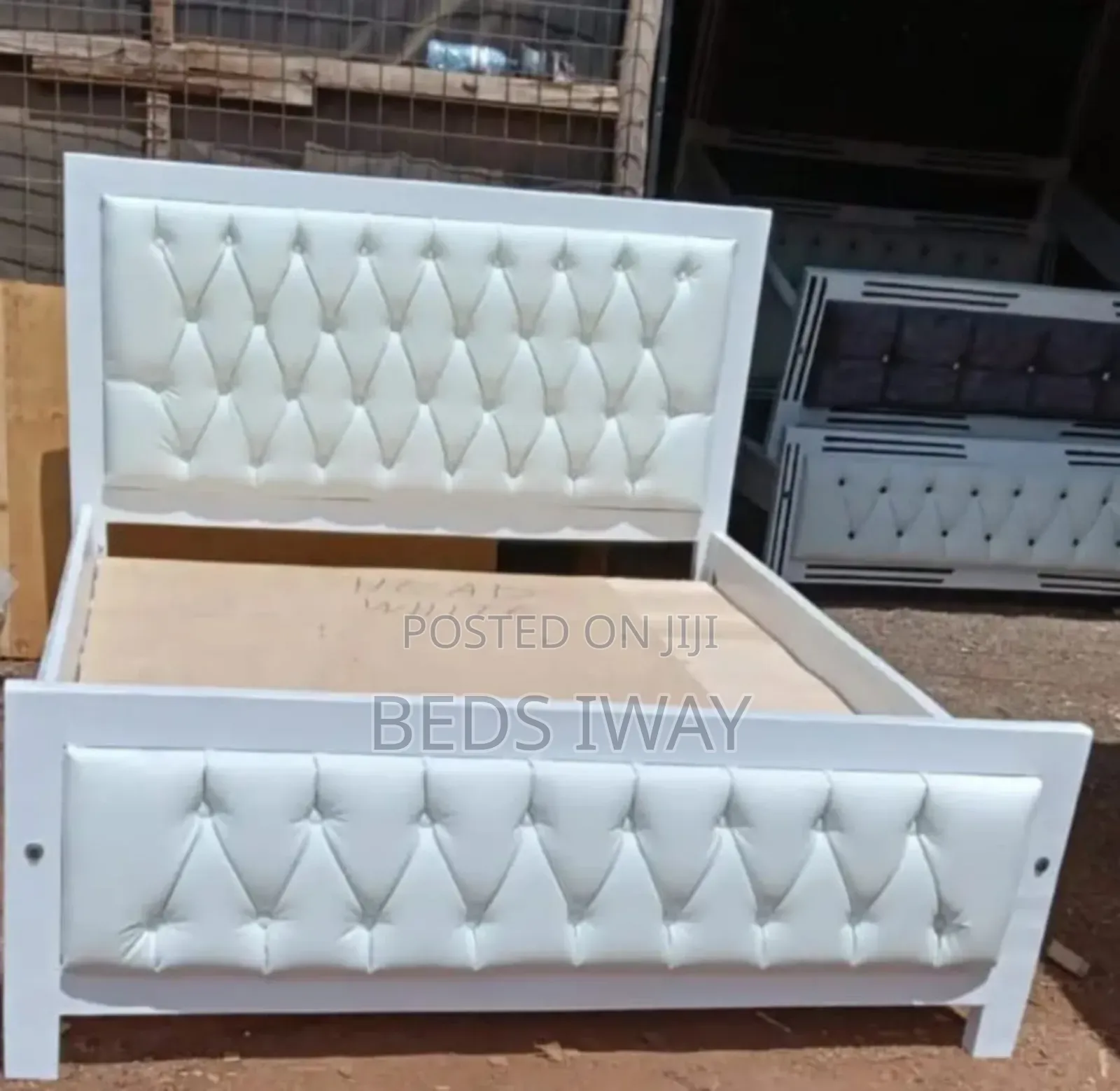Pure White Classy 5x6 Bed