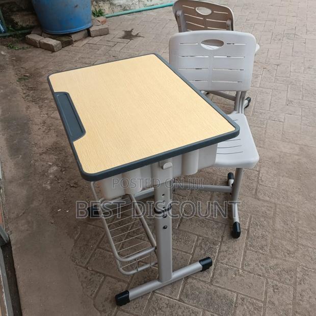 Children Adjustable Table and Chair Set - main view