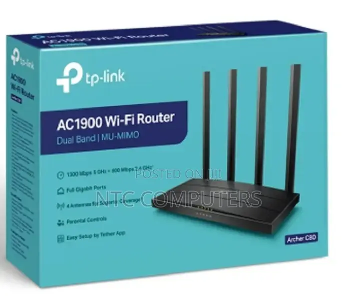 Tp-Link Archer C80 Ac1900 Dual-Band Wi-Fi Router