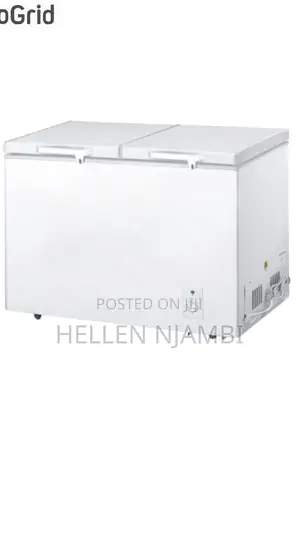 Premier 400l Double Door Chest Freezer