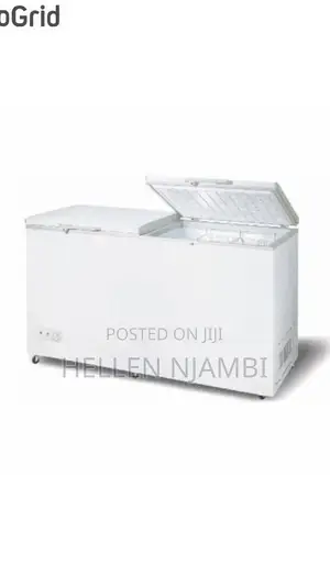 400l Premier Large Capacity Double Door Chest Freezer