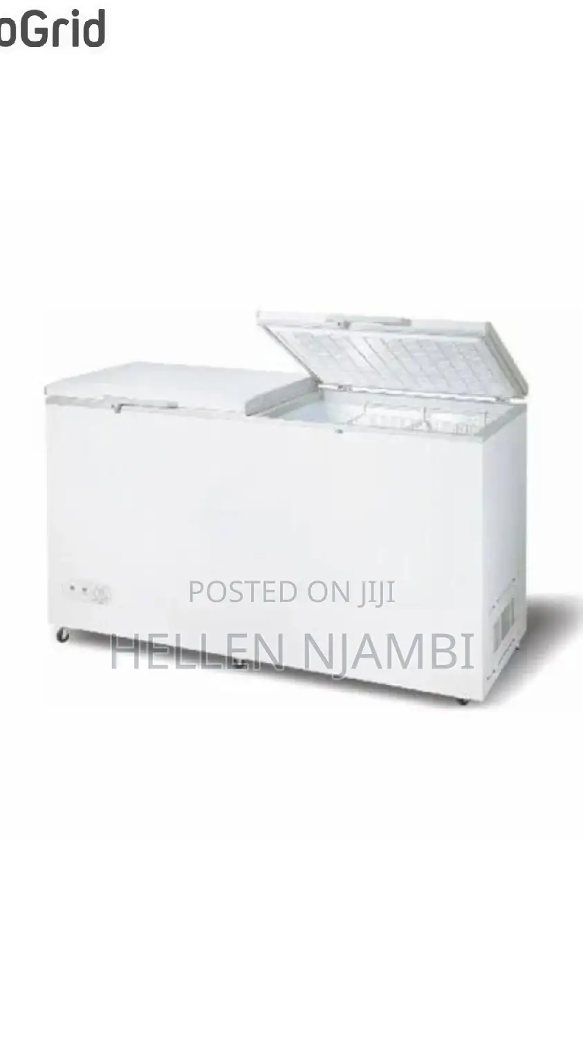 400l Premier Large Capacity Double Door Chest Freezer