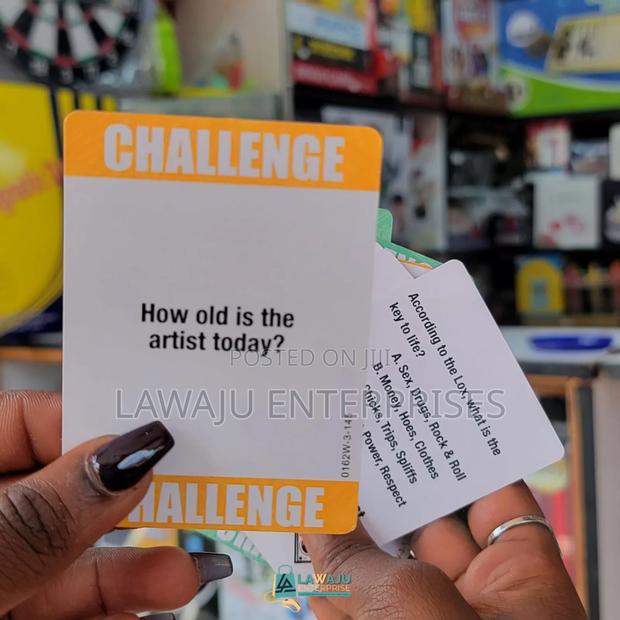 Lyrically Correct Card Game