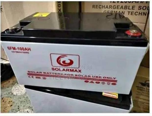 Solar Gel Battery, 100 Ah - main view