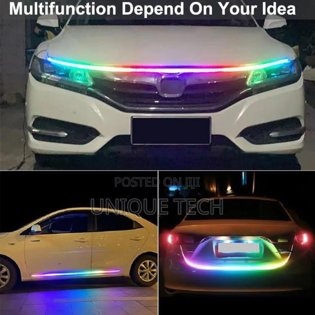 Multicolor Led Bonnet Strip / RGB Car Hood Light