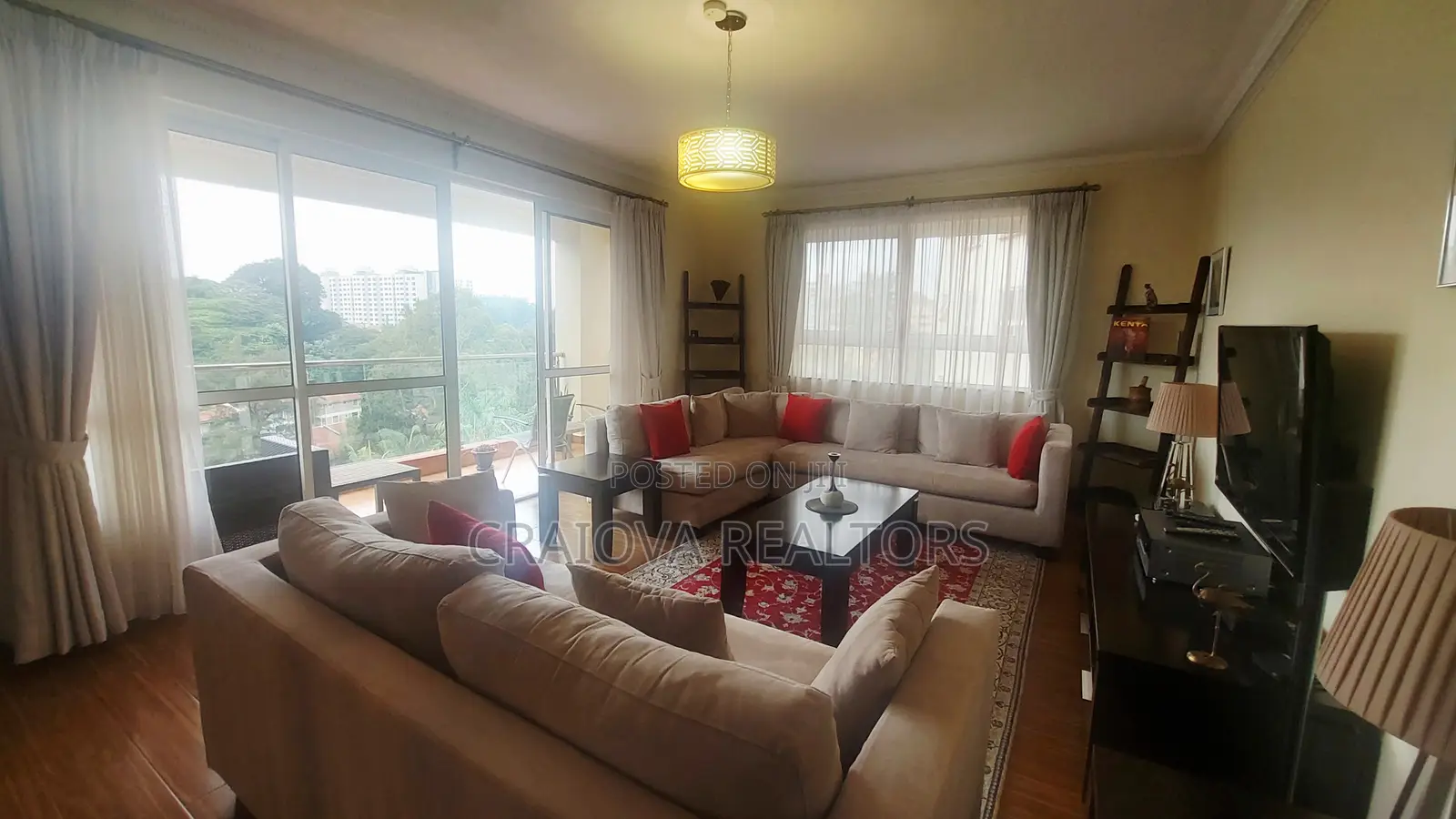 Furnished 3bdrm Apartment in Westlands for rent
