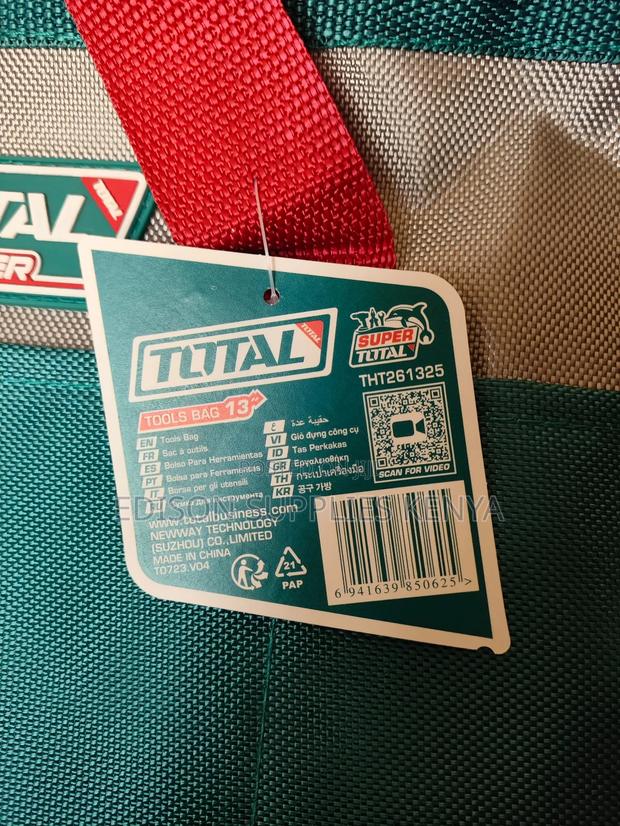 Total Tool Bag 13" Inch Storage Tools Bag Pro Tool Box - thumbnail 6