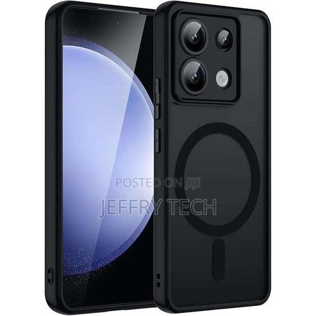 Magsafe Pouch Case for Xiaomi Redmi Note 13 Pro 4g: Black - main view