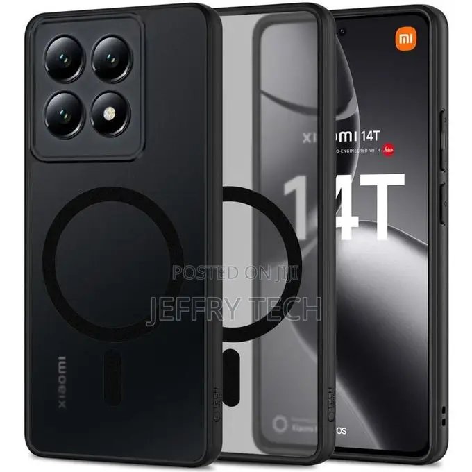 Magsafe Pouch Case for Xiaomi Redmi Note 13 Pro 4g: Black