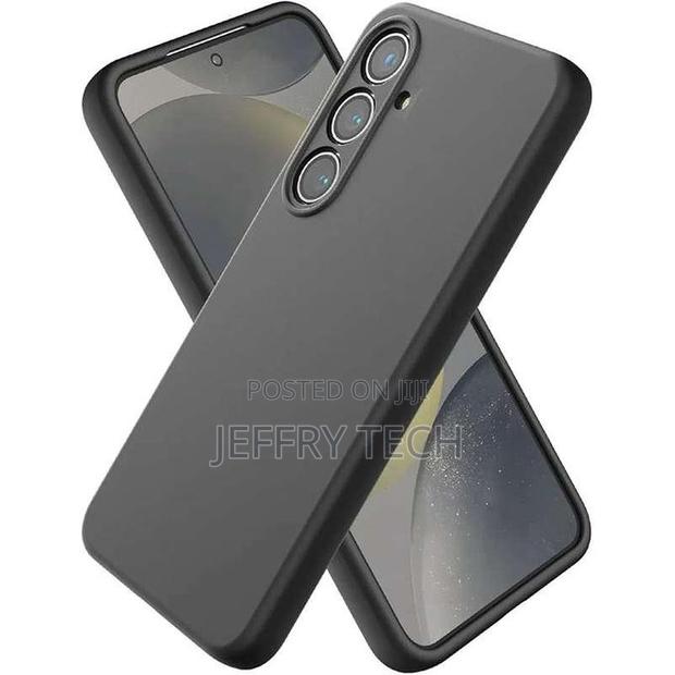 Liquid Silicone Case for Samsung A36 5g: Black - main view