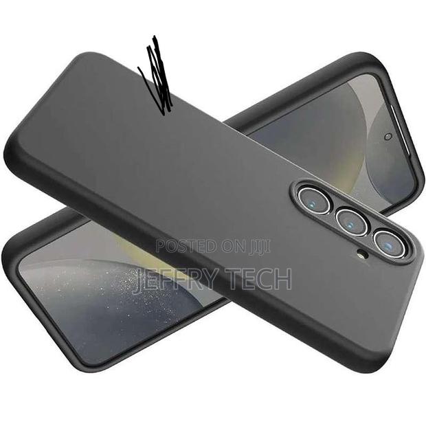 Liquid Silicone Case for Samsung A36 5g: Black - thumbnail 3