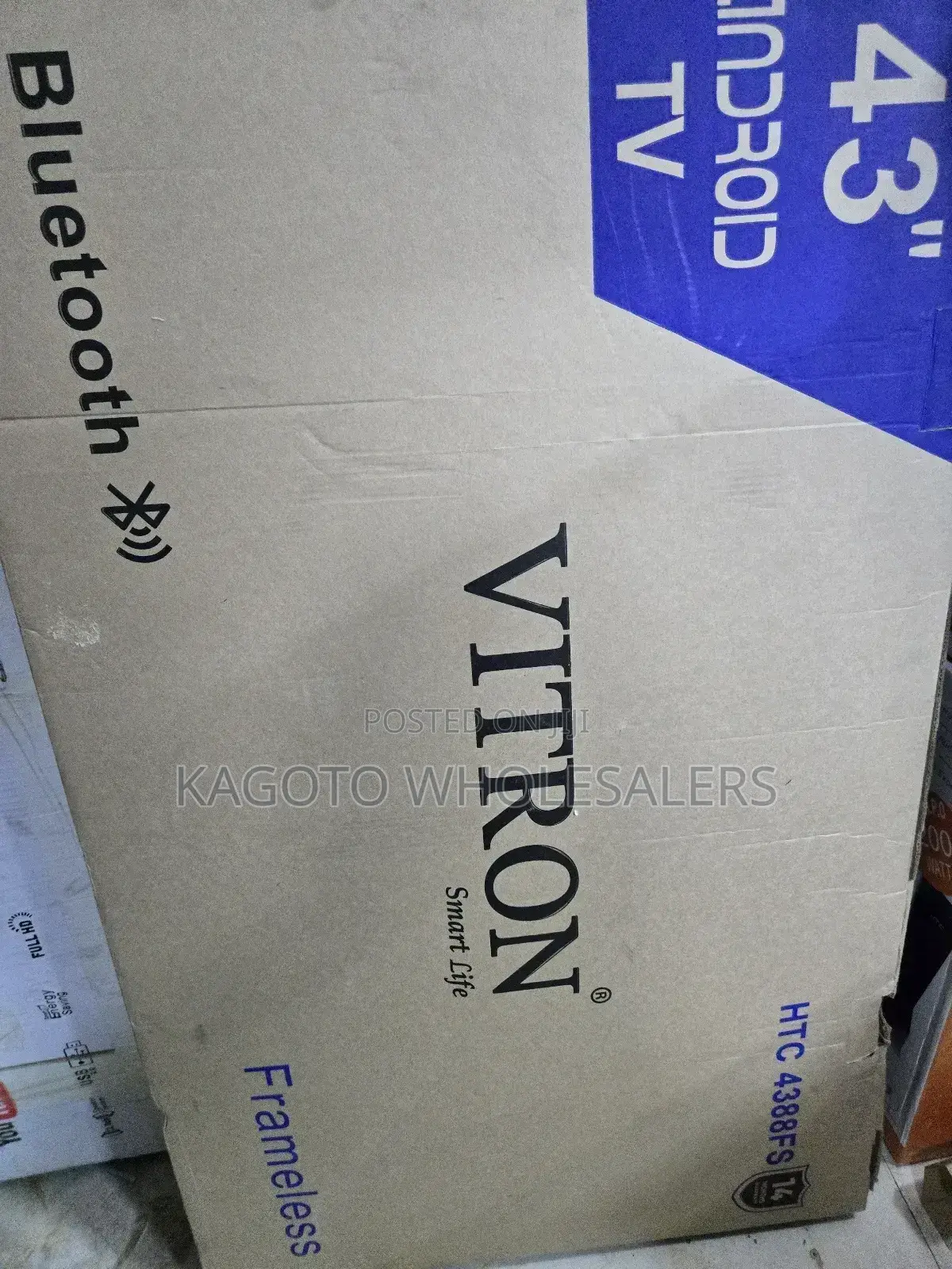 Vitron 43inches Smart Android Tv