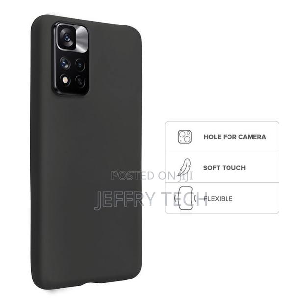 Case Xiaomi Redmi Note 11 Pro 4g Silicone Pouch Black - thumbnail 2