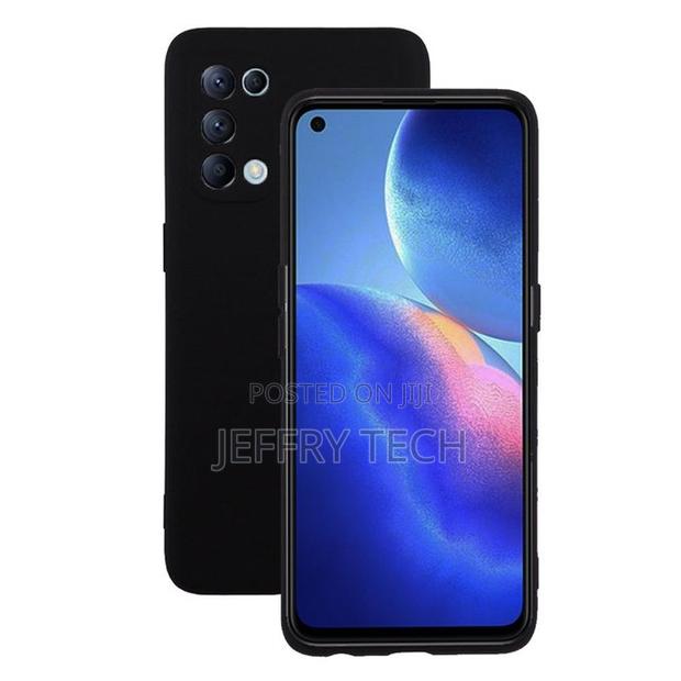 Soft Touch Case for Oppo Reno5 5g - Black