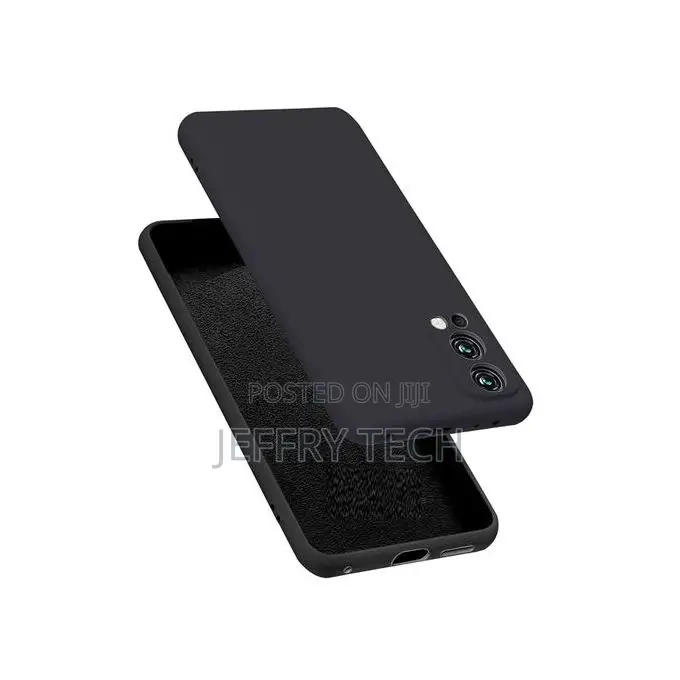 Case Pouch for One Plus Nord 2 5g Black - Silicone Pouch For