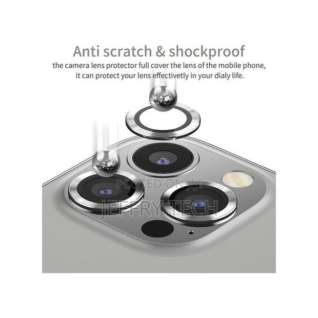 Rear Camera Tempered Glass With iPhone 11 Pro Silver - thumbnail 3