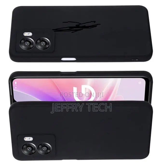 Case Cover for Xiaomi 13c Liquid Silicone Soft Rubber: Black