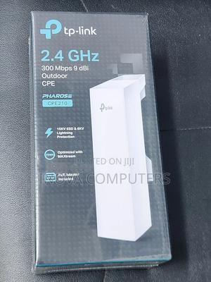 Tp-Link Cpe210 2.4ghz 300mbps 9dbi Outdoor Cpe - main view
