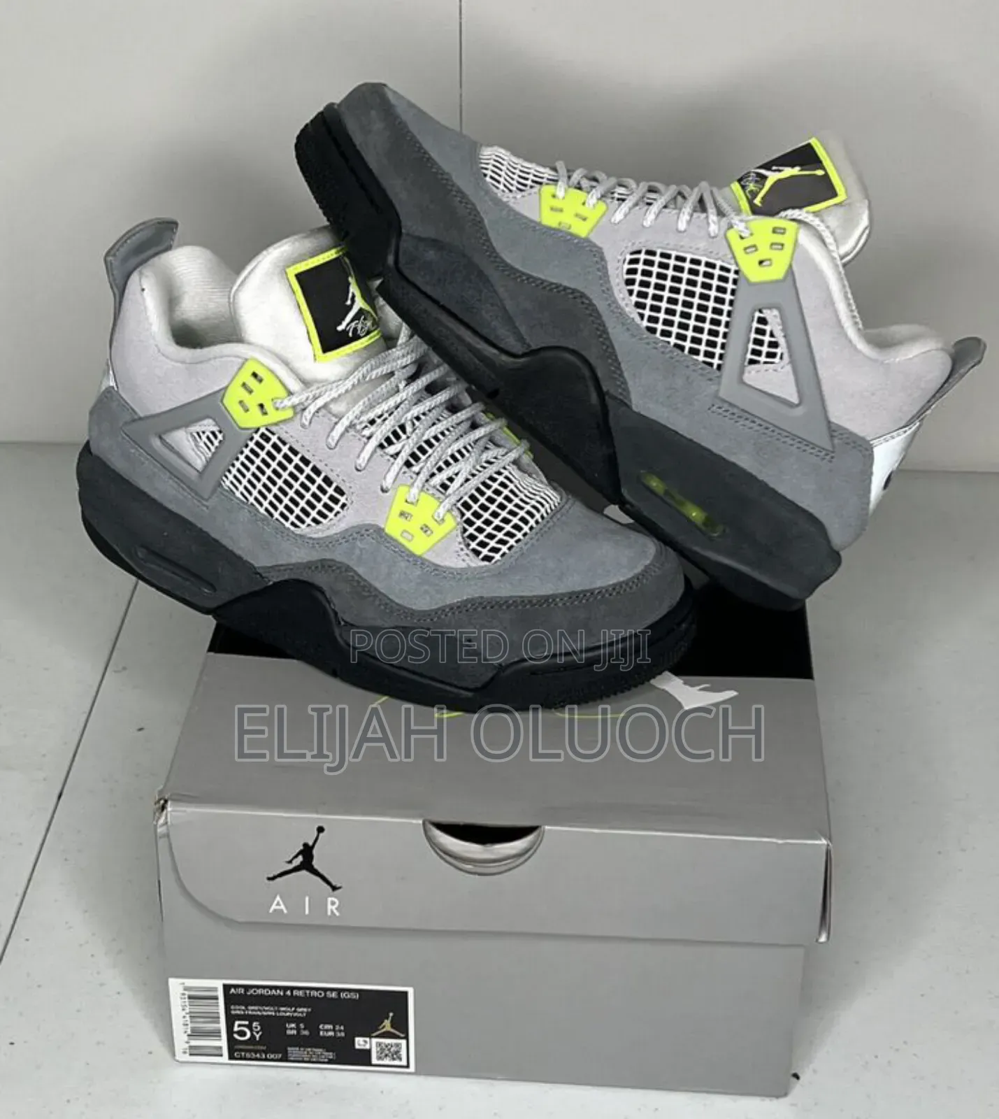 Jordan 4 Neon Green
*Size 40___45