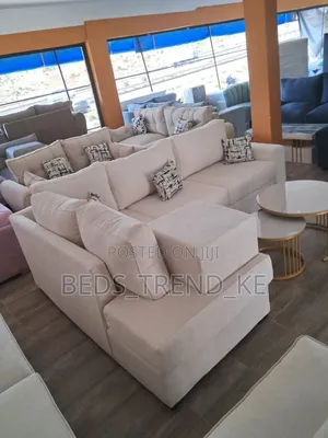 6 Seater L Seat Sofas.