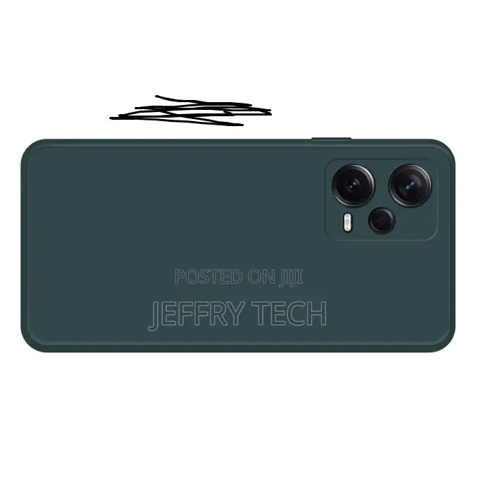 Silicone Case for Xiaomi Redmi Note 12 Pro - Green Fance