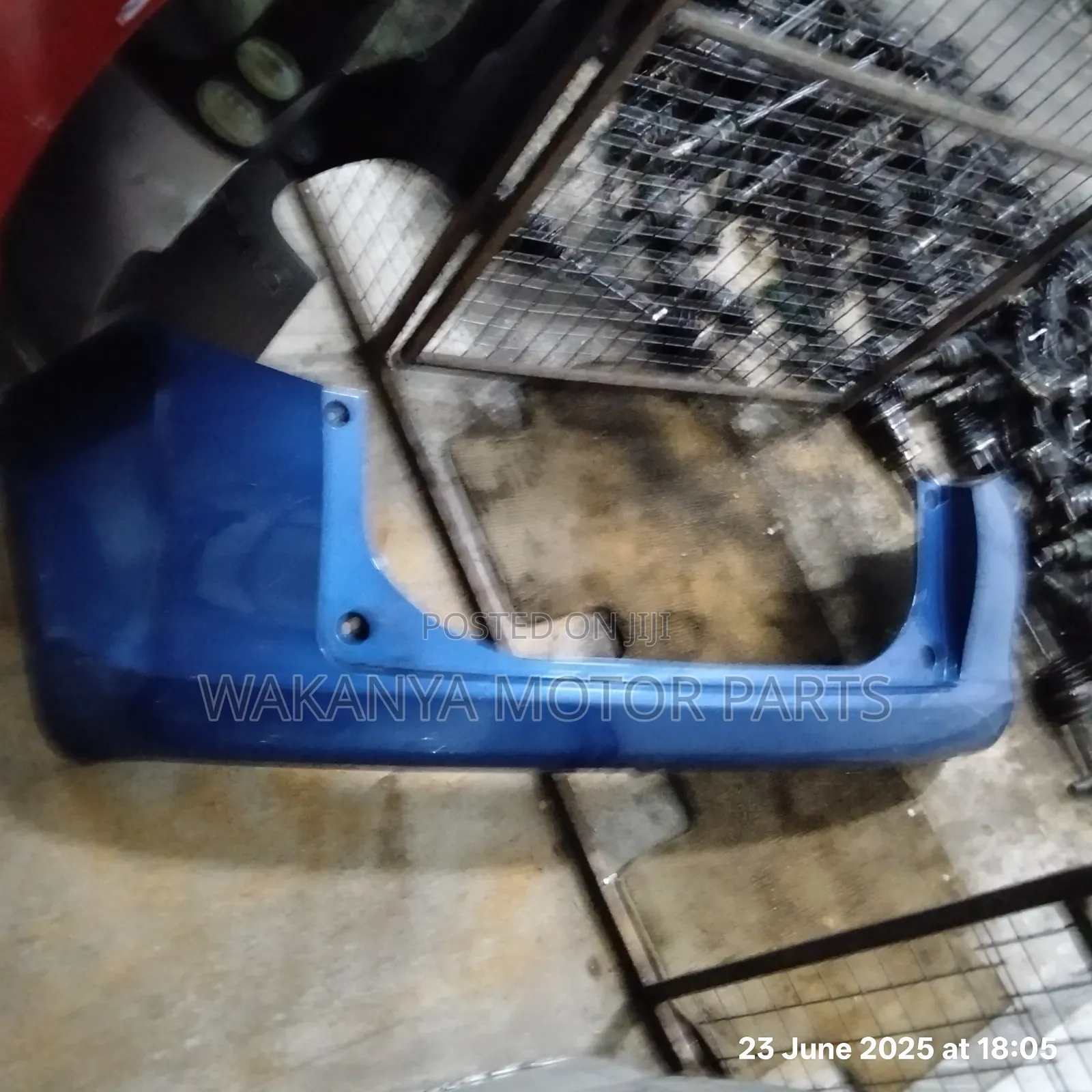 Toyota Ractis 2008 Rear Bumper, Clean Ex Japan
