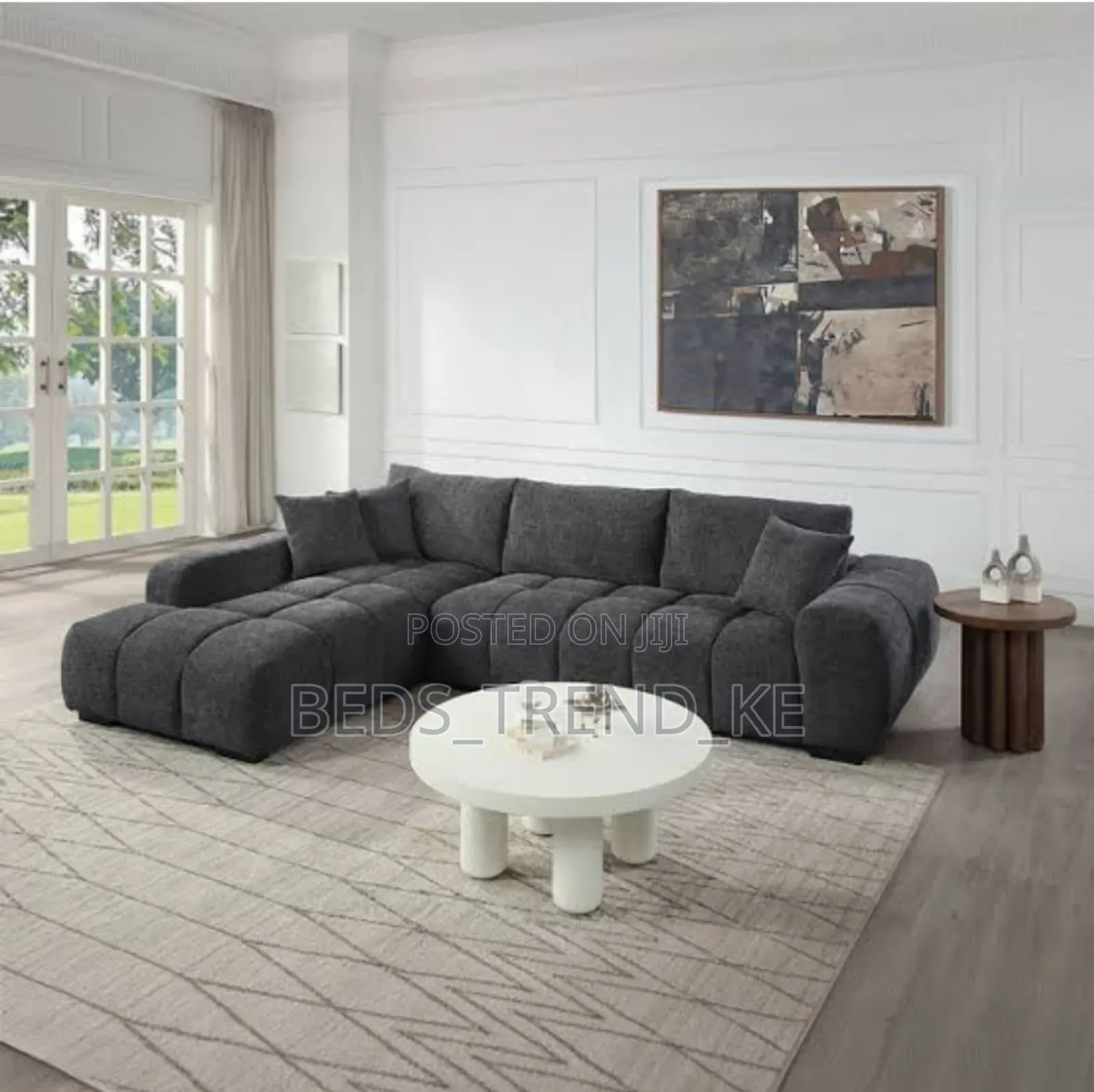 6 Seater Bubble L Seat Sofas