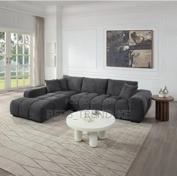 6 Seater Bubble L Seat Sofas