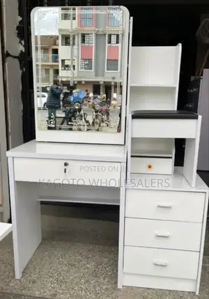 Dressing Table With Sliding Mirror