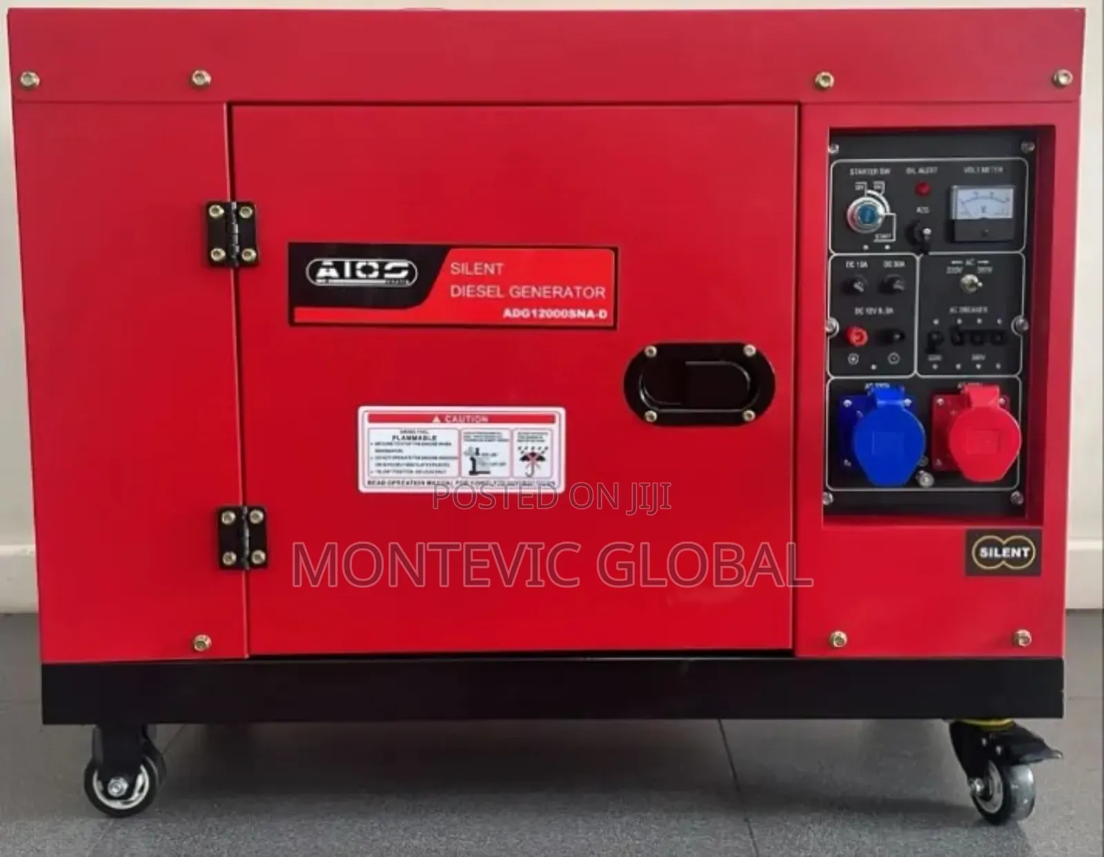 Single/Three Phase 20kva Aico Silent Diesel Generator