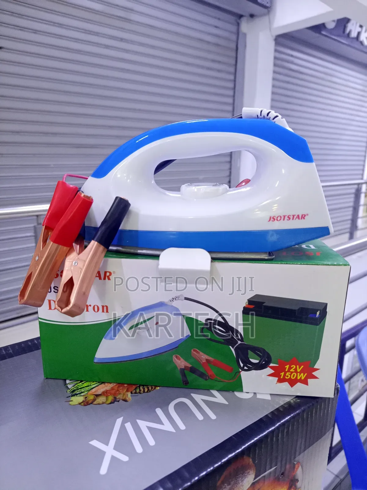 Jsotstar 12v 150w Battery Powered Dry Iron