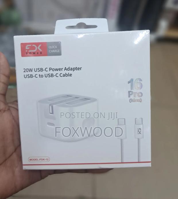 Adapter With Usb-C to Usb-C Cable. - main view