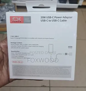 Adapter With Usb-C to Usb-C Cable.