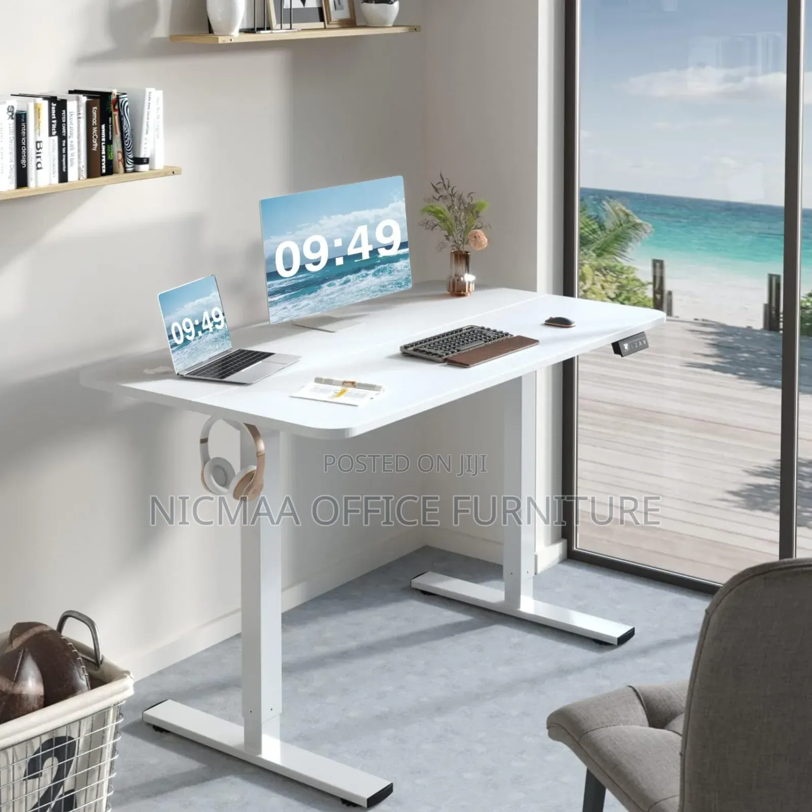 Claiks Ergorise Adjustable Electric Standing Desk