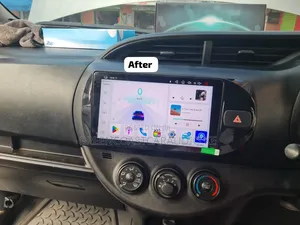 Toyota Vitz 2015android Radio Plus Console