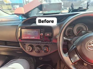 Toyota Vitz 2015android Radio Plus Console
