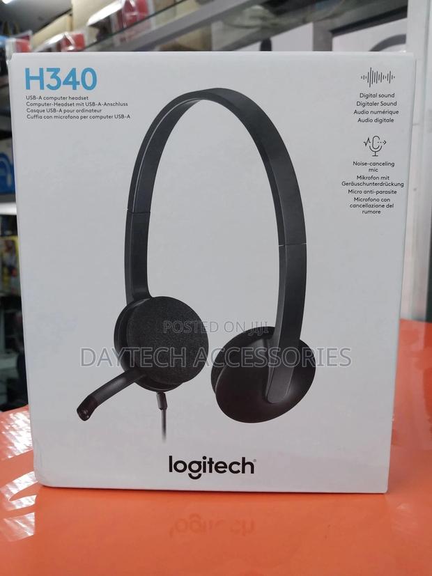 Logitech Wired Headset H340 Usb Headphones With Microphone - thumbnail 2