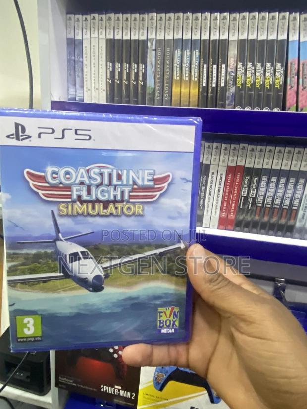 Coastline Flight Simulator- Playstation 5 - main view