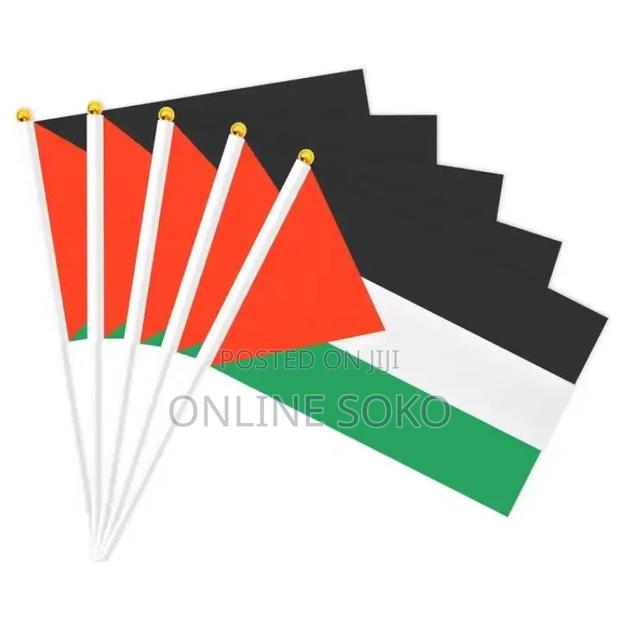 Mini Handheld Waving Stick Country Flags - 4" X 6" - 12 PCS - thumbnail 3