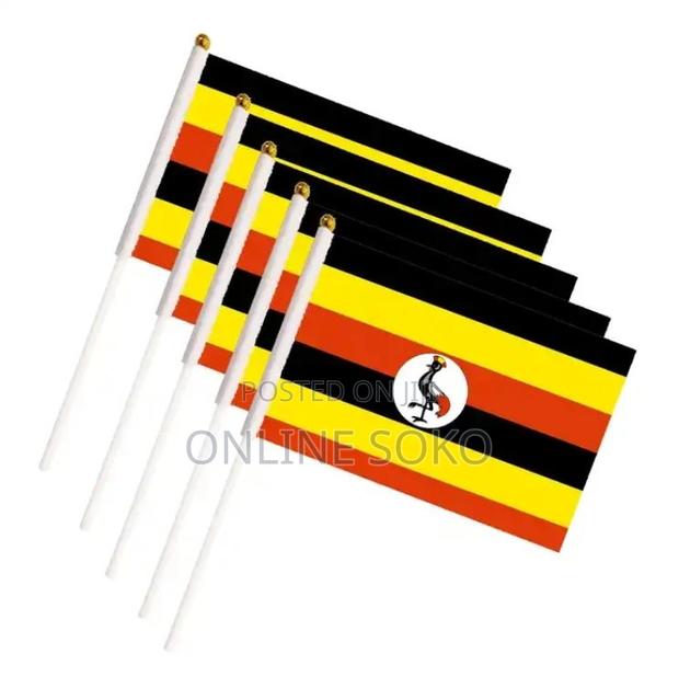 Mini Handheld Waving Stick Country Flags - 4" X 6" - 12 PCS - thumbnail 4